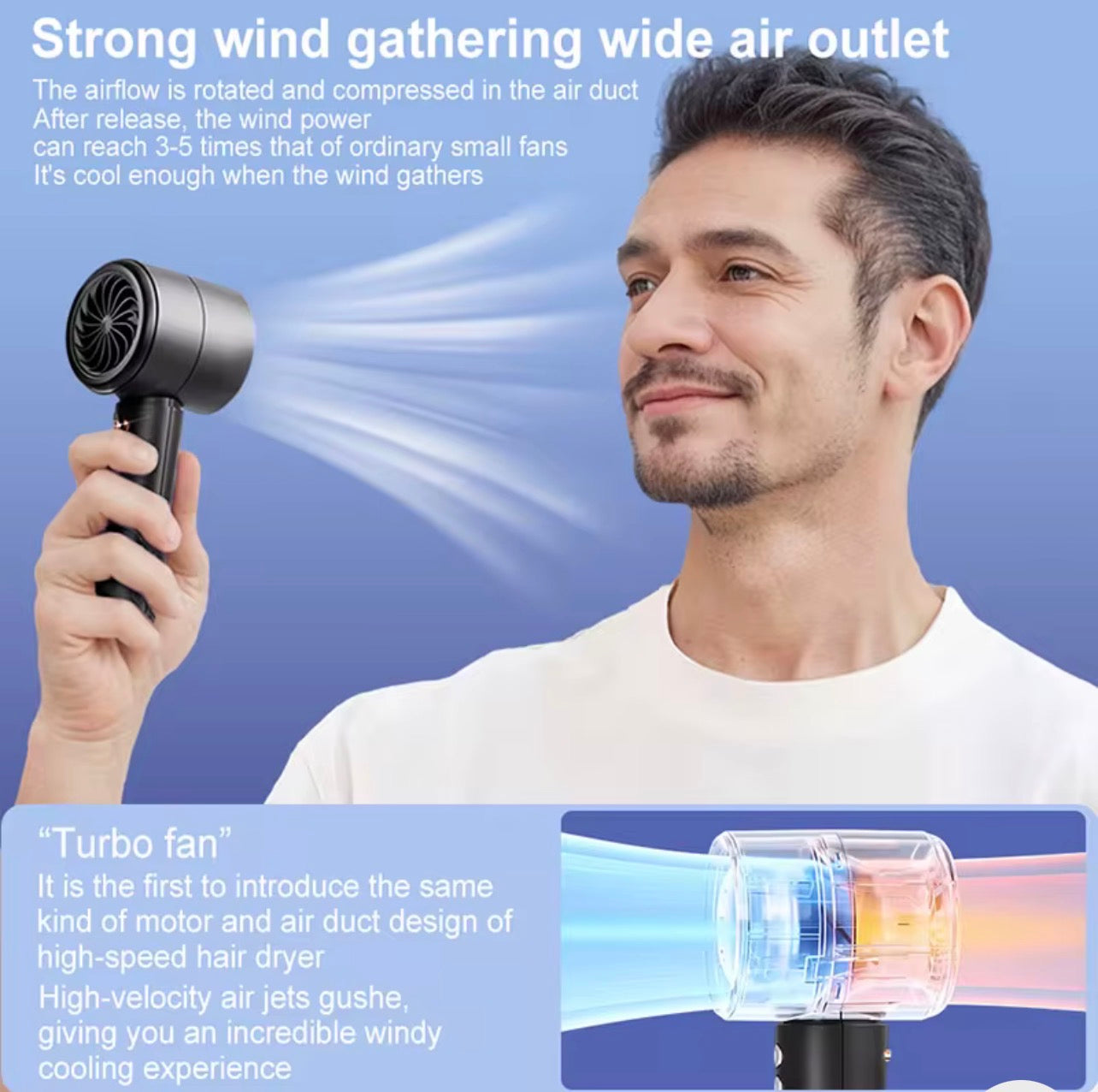 N68 Mini Portable Fan